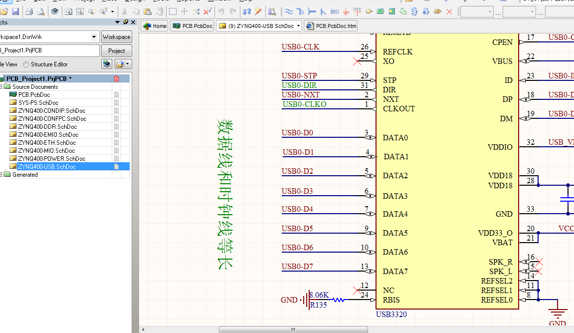 Xilinx FPGA XC7Z020CLG400  USB3320 RTL8211 AD設計核心板