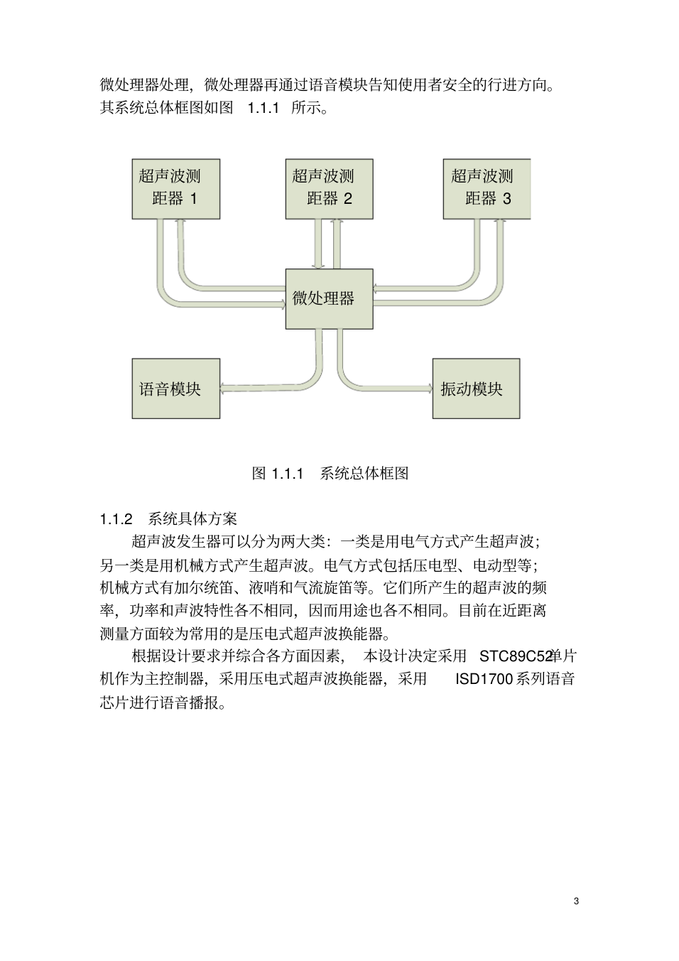 畢業(yè)論文基于超聲波技術(shù)的導(dǎo)盲杖設(shè)計(jì)(論文)