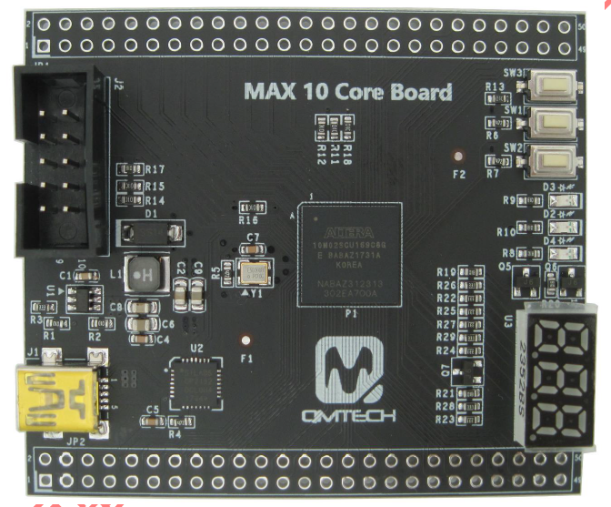 Altera(Intel)_MAX10_10M02SCU169開發板資料硬件參考設計+邏輯例程