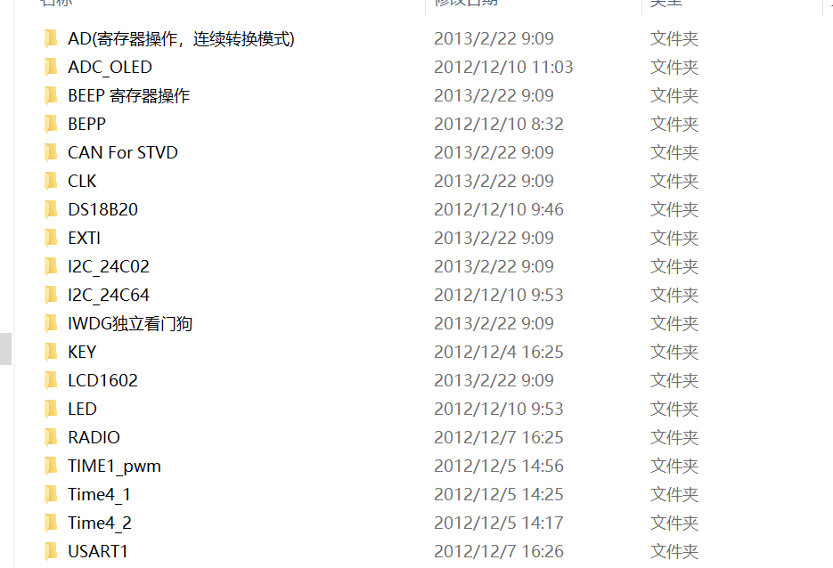 STM8單片機開發板資料STM8S208RB DEMO軟件源碼+例程講解+開發板原理圖+芯片資料: 