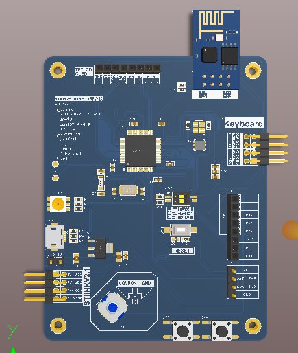 STM32F103RETX開發板電路（包含原理圖 PCB）