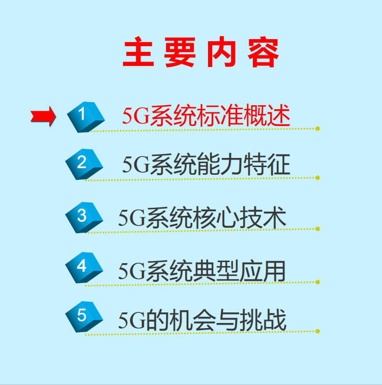5G移動通信發展現狀與趨勢