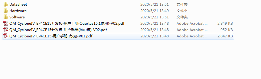 Altera(Intel)_Cyclone_IV_EP4CE15_開發板資料硬件參考設計+邏輯例程