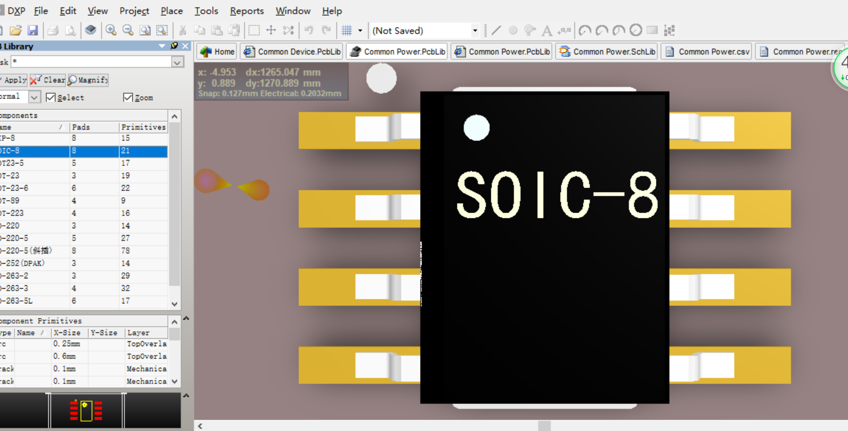 Altium Designer常用電源類芯片集成庫PCB封裝庫原理圖庫3D庫元件庫