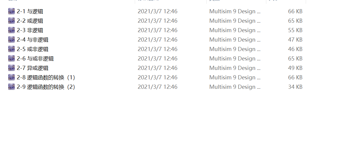 Multisim數(shù)電模電仿真實例大集合共計280個Multisim例程源碼文件