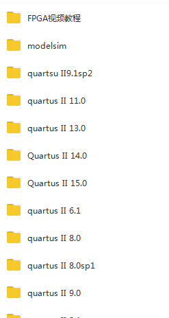 FPGA、CPLD視頻教程和軟件資料 67G，VHDL、Quartus資源