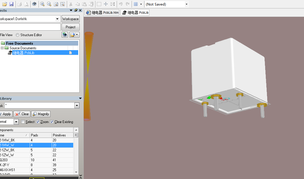 繼電器Altium封裝 AD封裝庫(kù) 2D+3D PCB封裝庫(kù)-11MB
